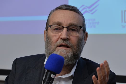 ח״כ משה גפני, קרדיט: גיא אסייג